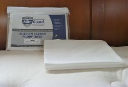 MiteGuard Standard Pillow Cover in 100% cotton