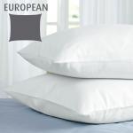 MiteGuard® Cotton Pillow Cover - European